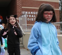 afternoon Halloween Parade at Port Dickinson Elementary