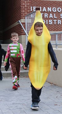 afternoon Halloween Parade at Port Dickinson Elementary