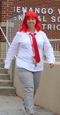 afternoon Halloween Parade at Port Dickinson Elementary