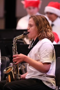 middle school winter concert performance