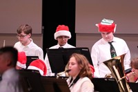 middle school winter concert performance