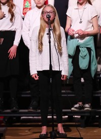 middle school winter concert performance