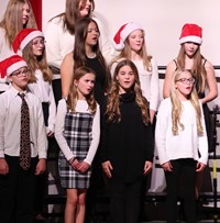 middle school winter concert performance