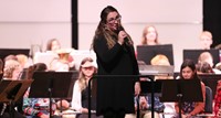 winter concert performance