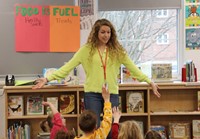 Students participating in Wellness Day