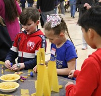 people at STEAM Night