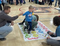 people at STEAM Night event