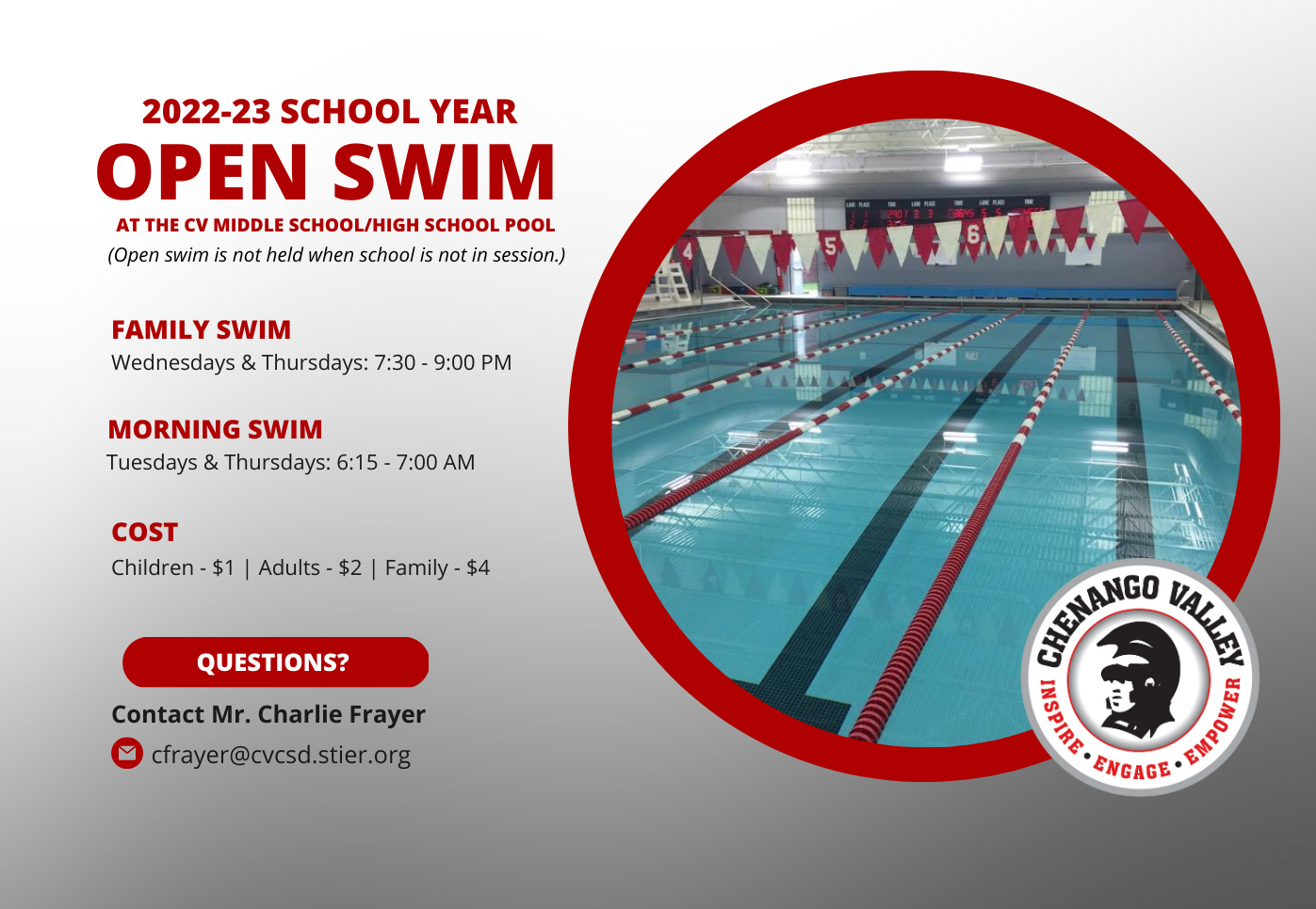open swim information
