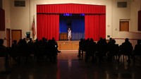 students participating in Chenango Bridge Elementary Talent Show