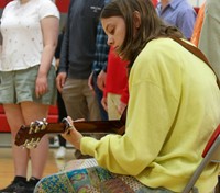 High School Music Performance at Chenango Bridge Elementary