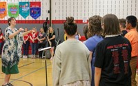 High School Music Performance at Chenango Bridge Elementary