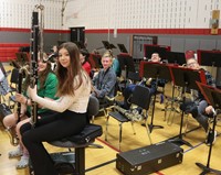 High School Music Performance at Chenango Bridge Elementary