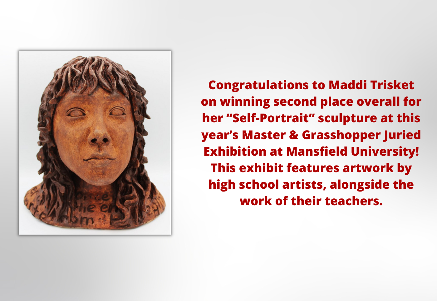 Maddi Trisket Art Accomplishment