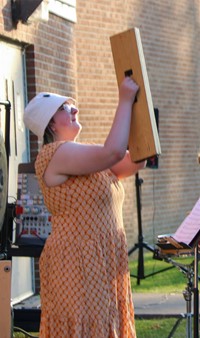 ice cream social and band concert