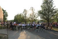 ice cream social and band concert