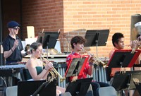 ice cream social and band concert