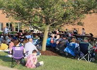 ice cream social and band concert