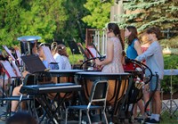 ice cream social and band concert