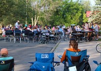 ice cream social and band concert