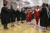 people at graduation