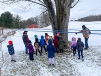 Second Grade Field Trip to Cooper Hill Maple 2024