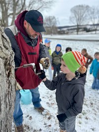 Second Grade Field Trip to Cooper Hill Maple 2024