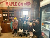 Second Grade Field Trip to Cooper Hill Maple 2024