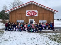 Second Grade Field Trip to Cooper Hill Maple 2024