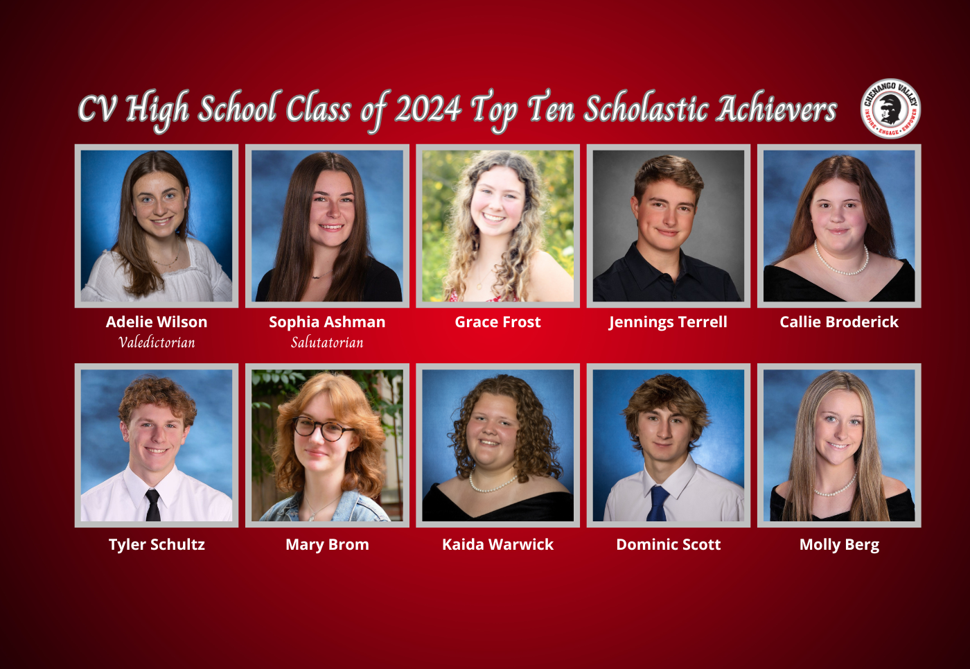 class of 2024 top 10 scholars