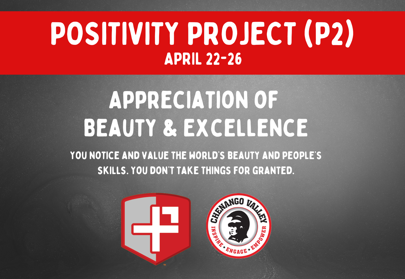p 2 character strength - appreciation of beauty and excellence