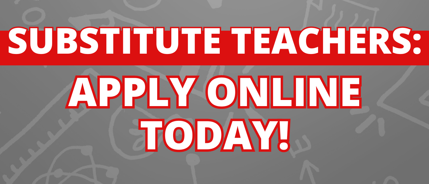 substitute teachers: Apply online today