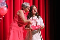 people at fifth grade moving up ceremony