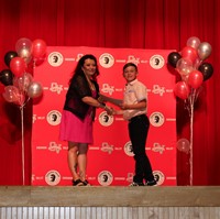 people at fifth grade moving up ceremony