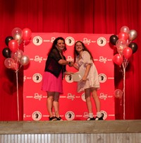 people at fifth grade moving up ceremony