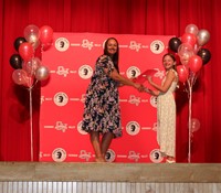people at fifth grade moving up ceremony
