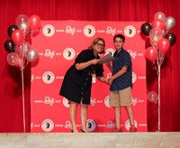 people at fifth grade moving up ceremony