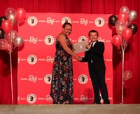 people at fifth grade moving up ceremony