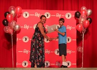 people at fifth grade moving up ceremony