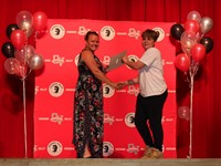 people at fifth grade moving up ceremony