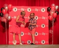 people at fifth grade moving up ceremony