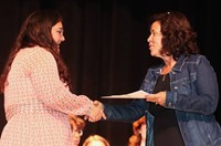 people at senior scholarship and awards night