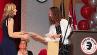 people at senior scholarship and awards night
