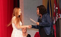 people at senior scholarship and awards night