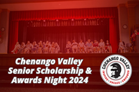 people at senior scholarship and awards night