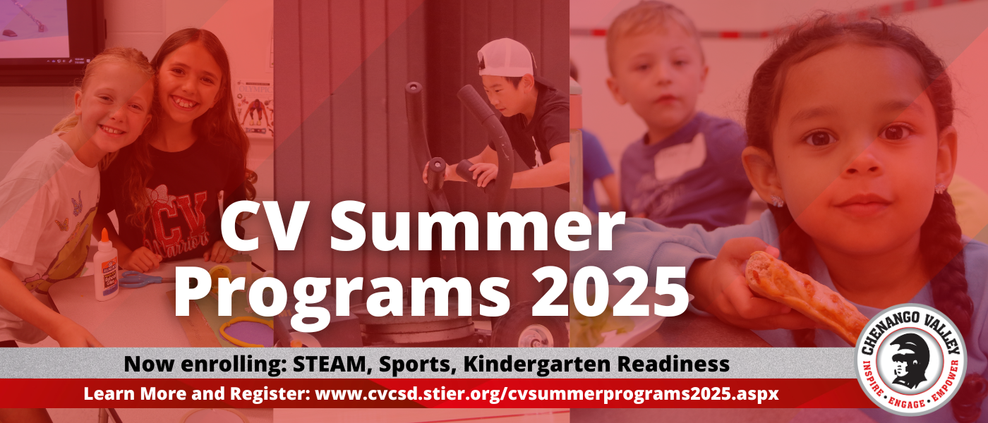CV Summer Programs Graphic